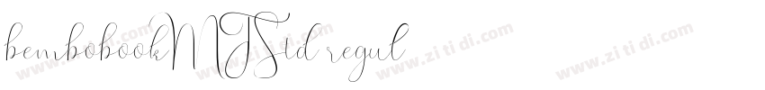 bembobookMTStd regul字体转换 bembobookMTStd regul字体转换